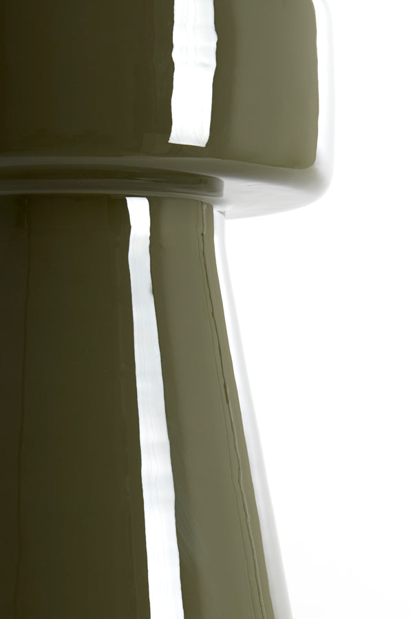 Light & Living Living Side table 29x47 cm DAKWA shiny dark olive green House of Isabella UK