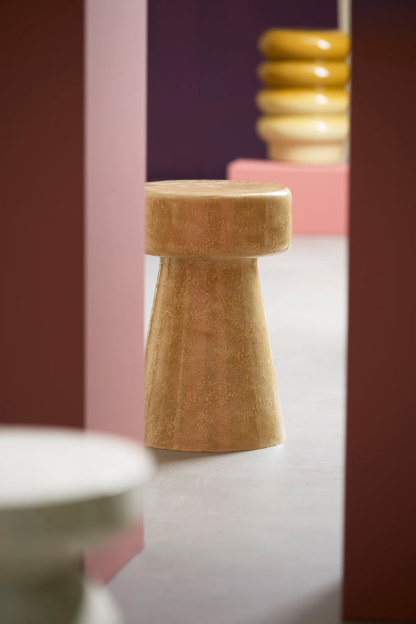 Light & Living Living Side table 29x47 cm DAKWA shiny sand House of Isabella UK