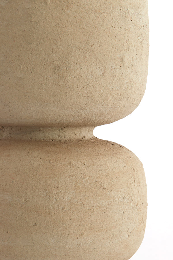 Light & Living Living Side table 29x51 cm JALON papier mâché beige House of Isabella UK