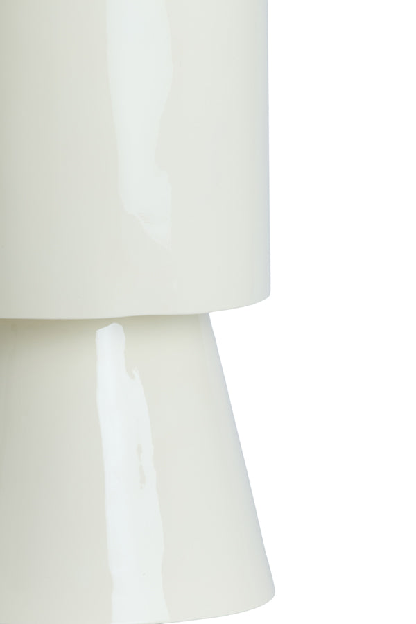 Light & Living Living Side table 30x49 cm NYSA shiny cream House of Isabella UK