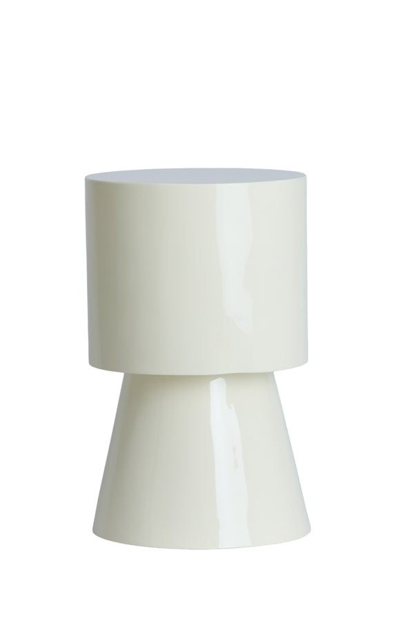 Light & Living Living Side table 30x49 cm NYSA shiny cream House of Isabella UK