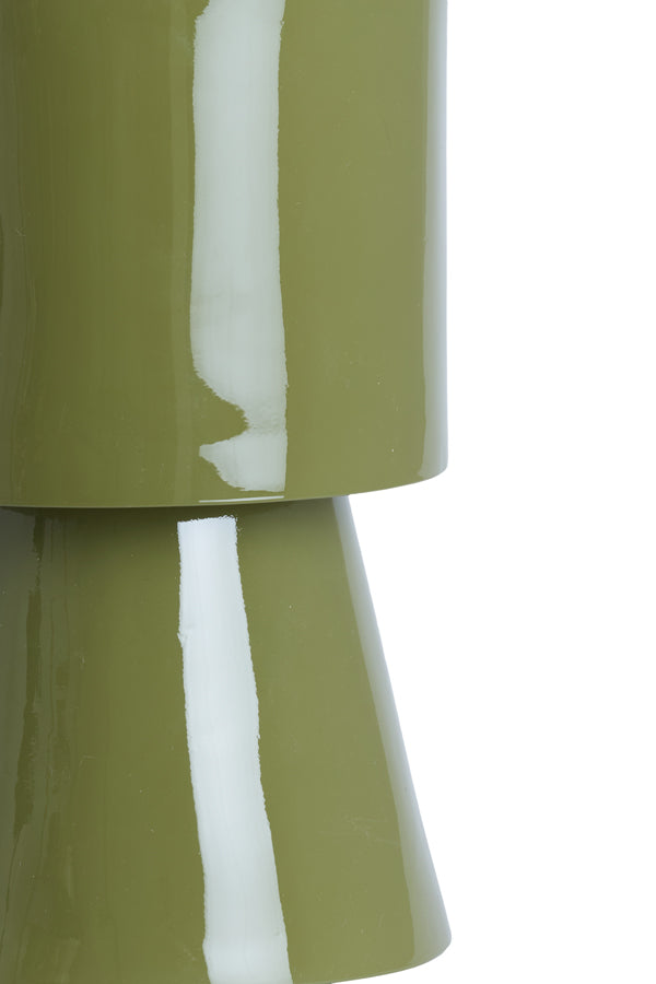 Light & Living Living Side table 30x49 cm NYSA shiny olive green House of Isabella UK