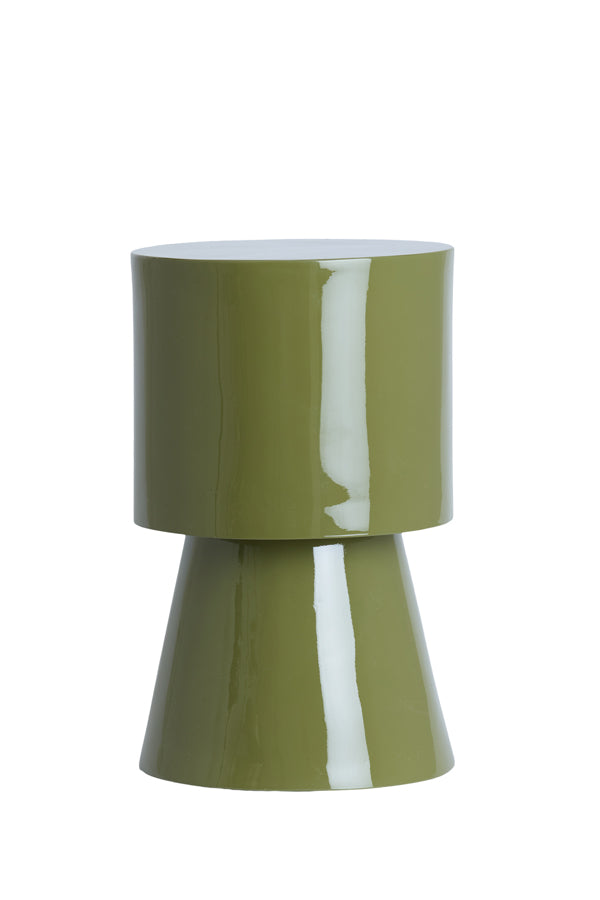 Light & Living Living Side table 30x49 cm NYSA shiny olive green House of Isabella UK