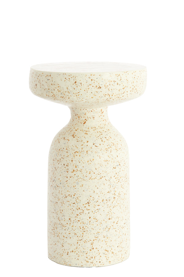 Light & Living Living Side table 32x54 cm MORAVIT terrazzo cream House of Isabella UK