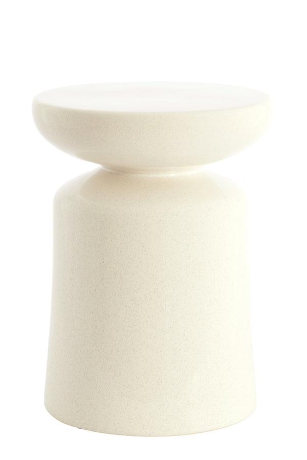 Light & Living Living Side table 33,5x45 cm KOTOR ceramics cream House of Isabella UK