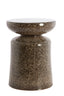 Light & Living Living Side table 33,5x45 cm KOTOR ceramics dark brown House of Isabella UK