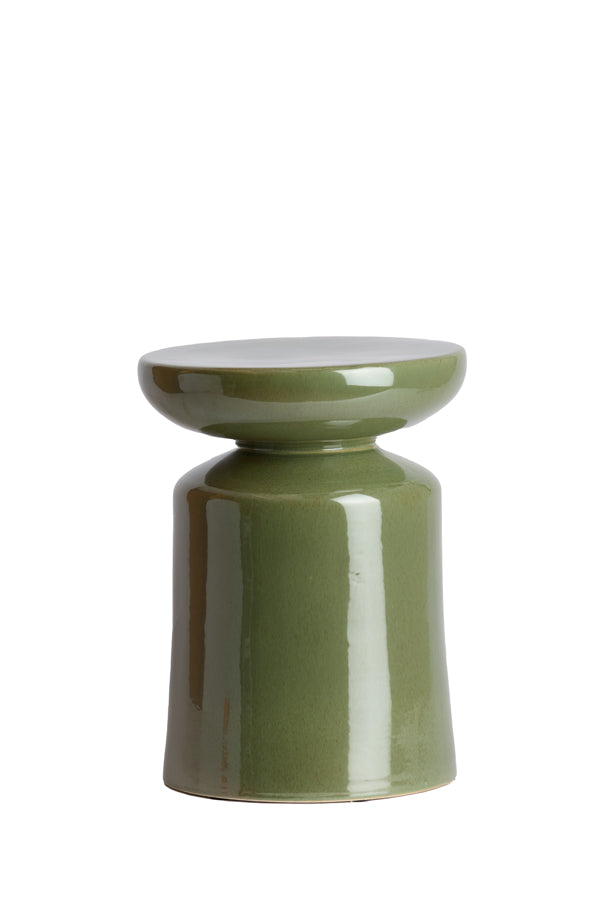 Light & Living Living Side table 33,5x45 cm KOTOR ceramics green House of Isabella UK