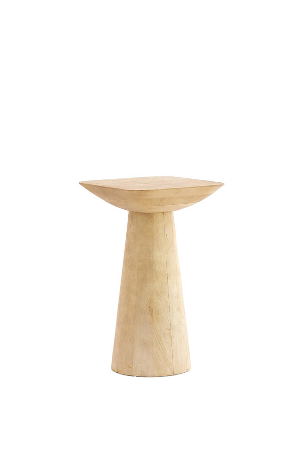 Light & Living Living Side table 33x33x53 cm DEGO matt natural House of Isabella UK
