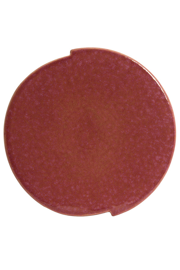 Light & Living Living Side table 33x44 cm CHULILLA ceramics dark pink House of Isabella UK