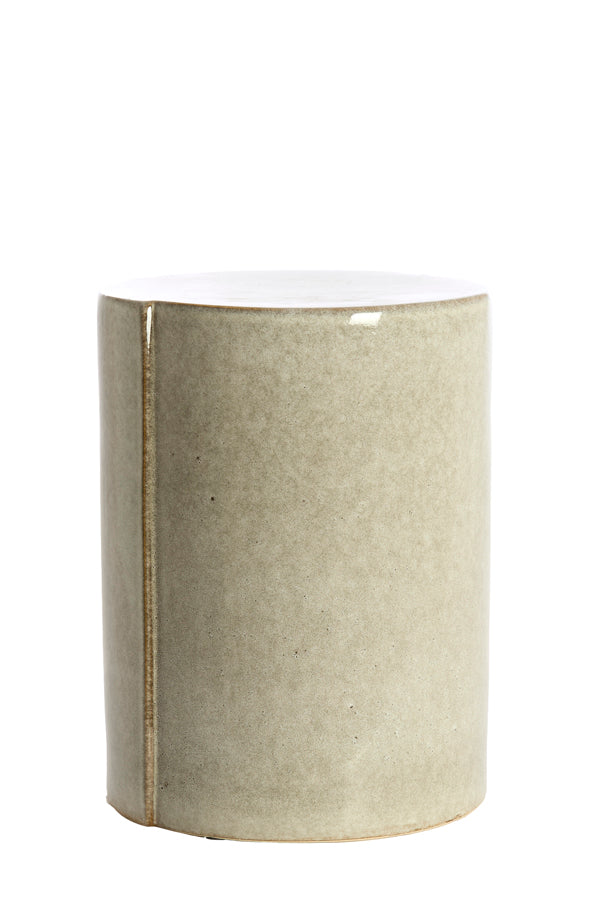 Light & Living Living Side table 33x44 cm CHULILLA ceramics grey House of Isabella UK