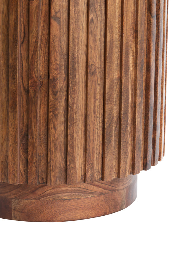 Light & Living Living Side table 33x47 cm KIYOSE acacia wood brown House of Isabella UK