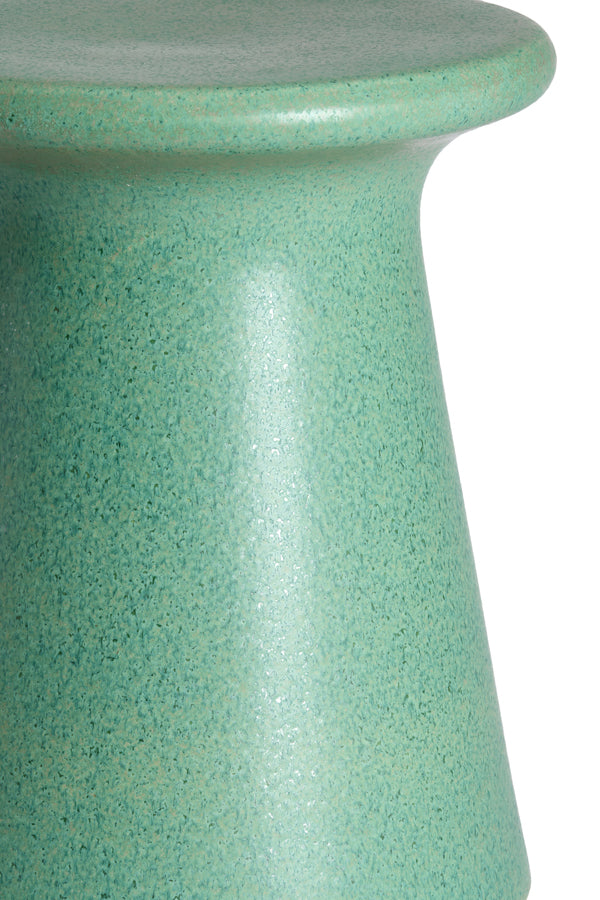 Light & Living Living Side table 34,5x43 cm SENTO ceramics matt green House of Isabella UK