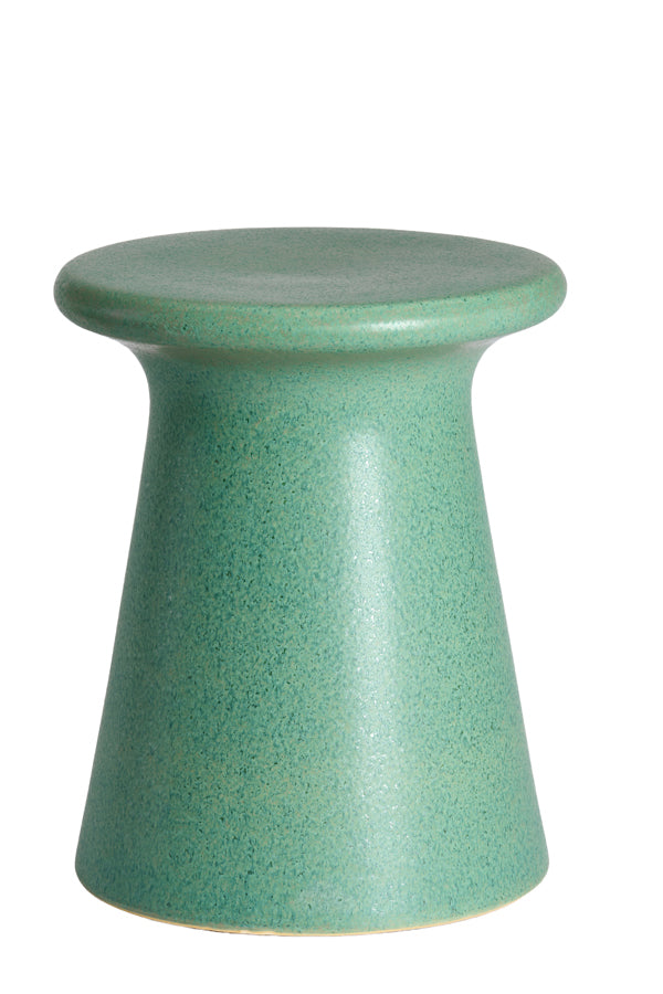 Light & Living Living Side table 34,5x43 cm SENTO ceramics matt green House of Isabella UK