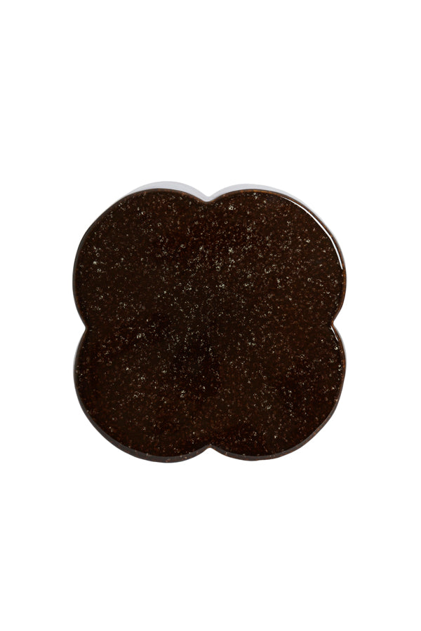 Light & Living Living Side table 34,5x45 cm JUNTO ceramics dark brown House of Isabella UK