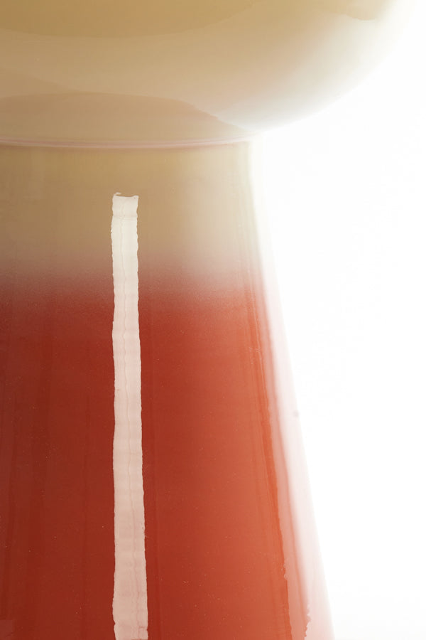 Light & Living Living Side table 35x40,5 cm ROVINI cream+dark orange House of Isabella UK