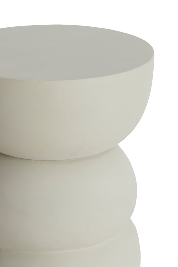 Light & Living Living Side table 35x45 cm AZALIO cream House of Isabella UK