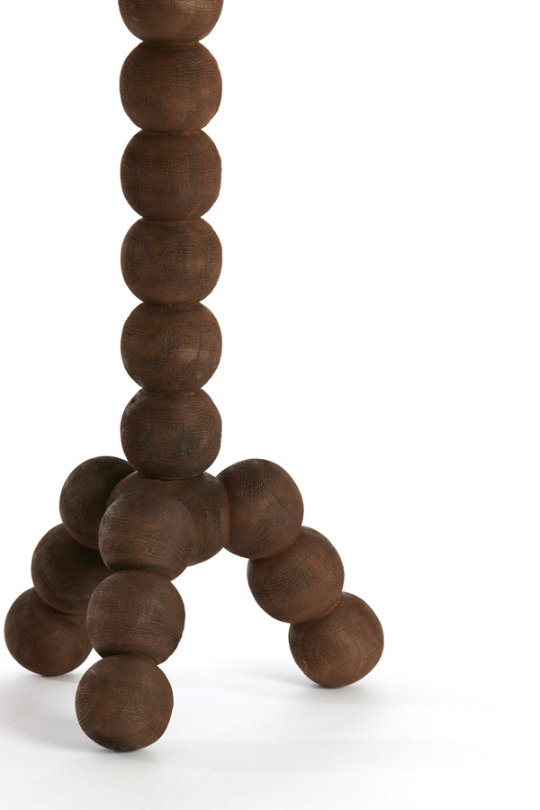 Light & Living Living Side table 35x54 cm VEGLIO wood matt dark brown House of Isabella UK