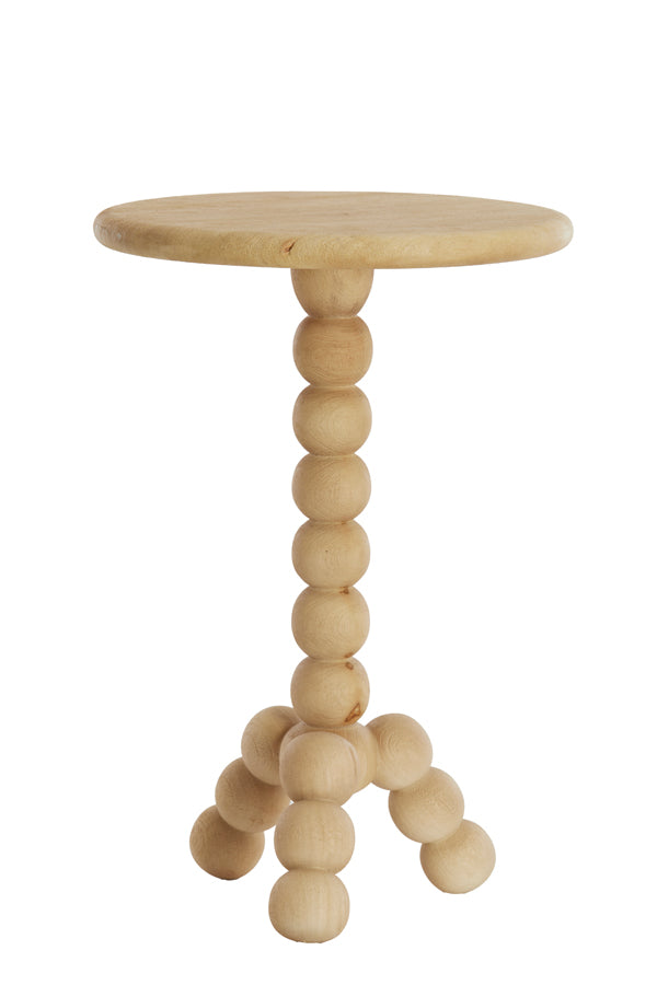 Light & Living Living Side table 35x54 cm VEGLIO wood matt natural House of Isabella UK