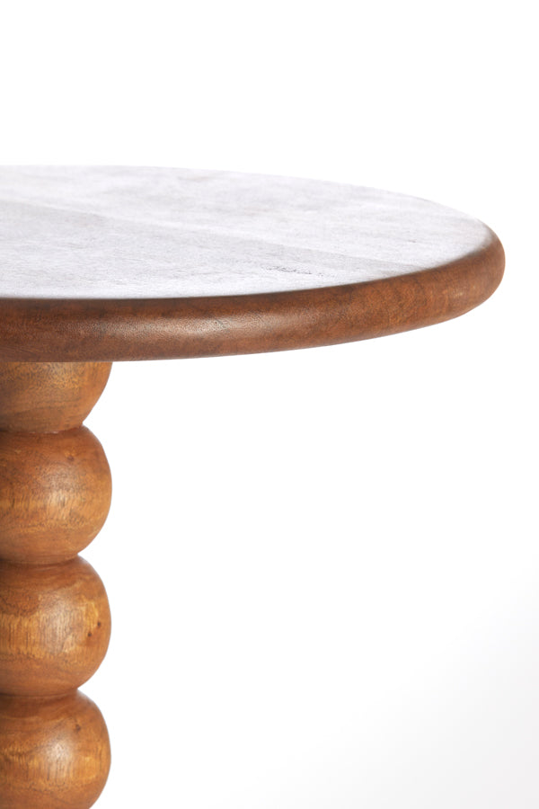 Light & Living Living Side table 35x54 cm VEGLIO wood oil brown House of Isabella UK