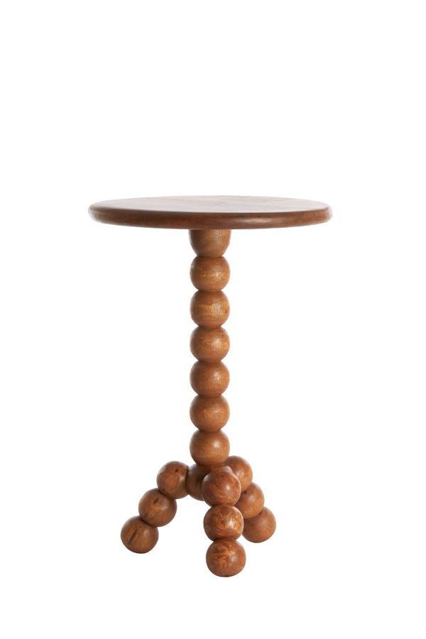 Light & Living Living Side table 35x54 cm VEGLIO wood oil brown House of Isabella UK