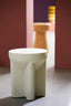 Light & Living Living Side table 36x42 cm MIKADO matt cream House of Isabella UK