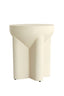 Light & Living Living Side table 36x42 cm MIKADO matt cream House of Isabella UK