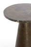 Light & Living Living Side table 36x51 cm YNEZ dark brown marble+dark brown House of Isabella UK