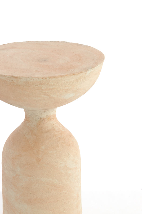 Light & Living Living Side table 36x56 cm MURLA papier mâché beige House of Isabella UK