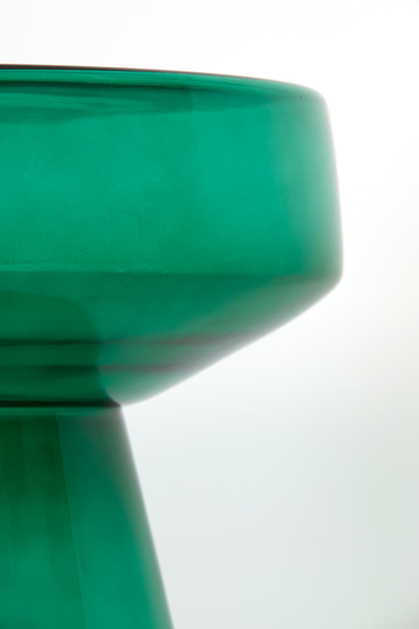 Light & Living Living Side table 37x44 cm DAKWA glass green House of Isabella UK