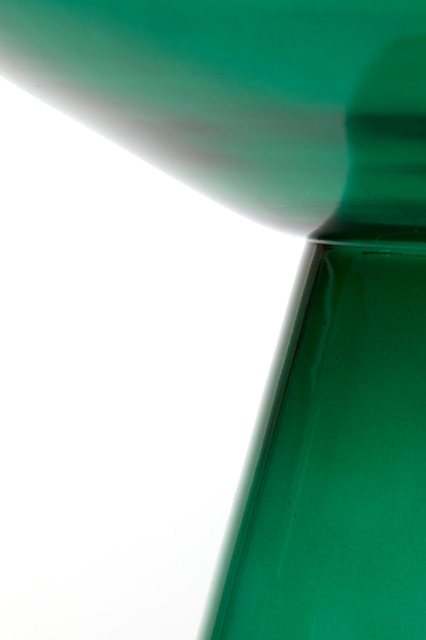 Light & Living Living Side table 37x44 cm DAKWA glass green House of Isabella UK