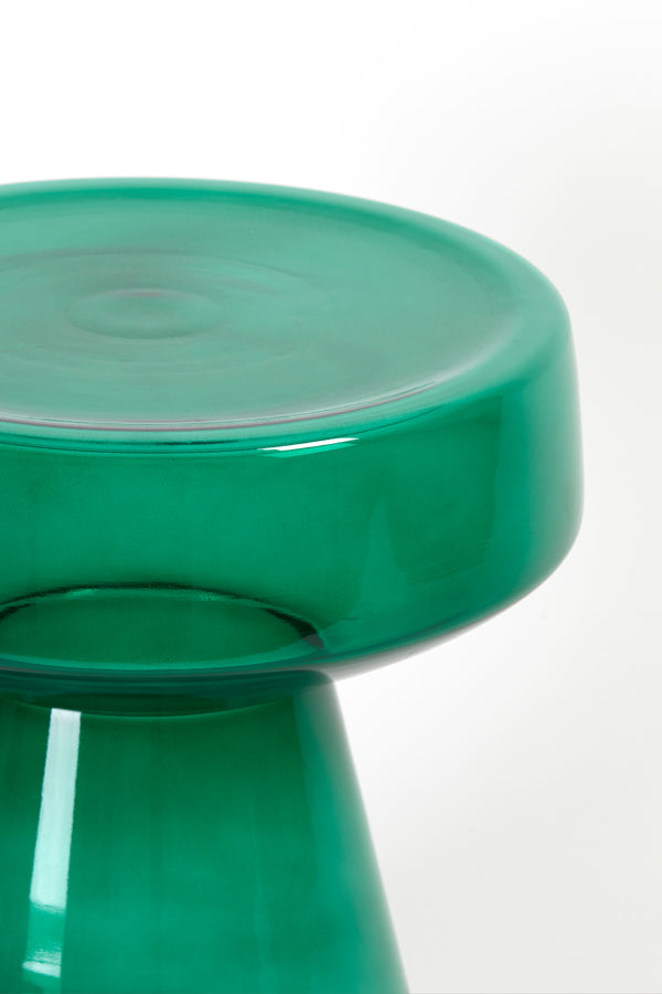 Light & Living Living Side table 37x44 cm DAKWA glass green House of Isabella UK