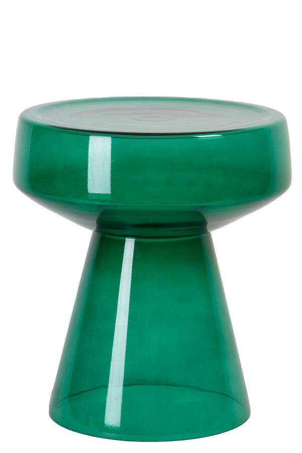 Light & Living Living Side table 37x44 cm DAKWA glass green House of Isabella UK