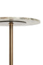 Light & Living Living Side table 37x49 cm CIVITA marble sand-grey+drk bronz-bronz House of Isabella UK