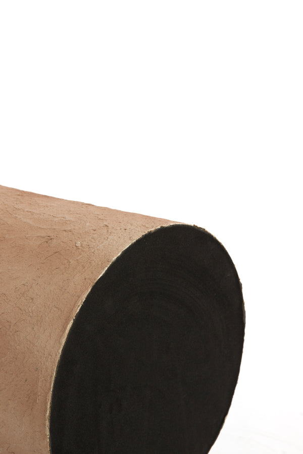 Light & Living Living Side table 38x42 cm BENISSA papier mâché beige House of Isabella UK