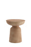 Light & Living Living Side table 38x42 cm BENISSA papier mâché beige House of Isabella UK