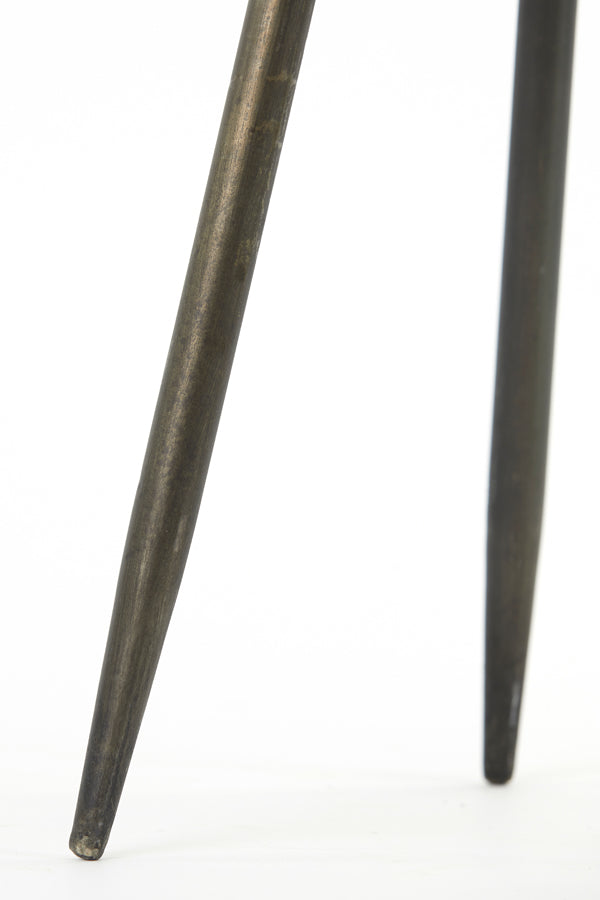 Light & Living Living Side table 39,5x50,5 cm ENVIRA zinc House of Isabella UK