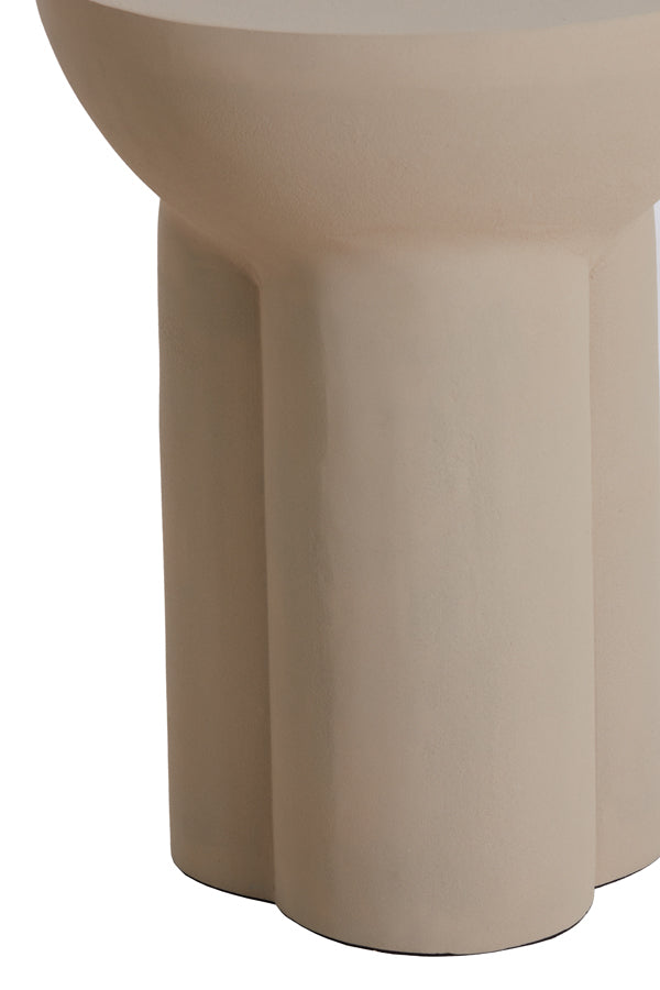 Light & Living Living Side table 39x50 cm POLINNA matt sand House of Isabella UK