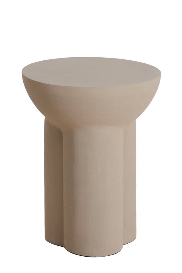 Light & Living Living Side table 39x50 cm POLINNA matt sand House of Isabella UK