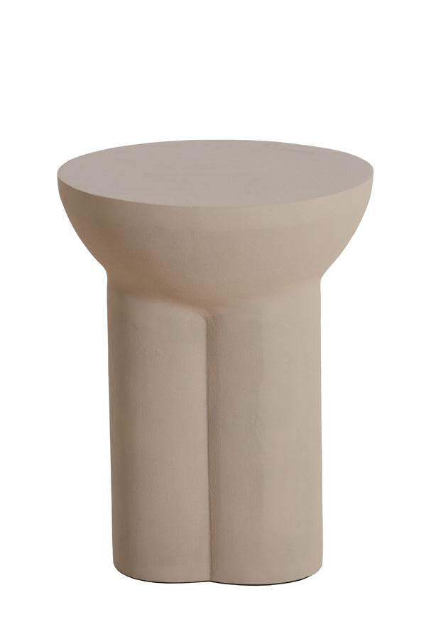 Light & Living Living Side table 39x50 cm POLINNA matt sand House of Isabella UK