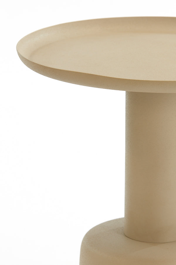 Light & Living Living Side table 39x52 cm MILAKI beige House of Isabella UK