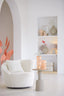Light & Living Living Side table 39x52 cm MILAKI light grey House of Isabella UK