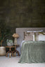 Light & Living Living Side table 40,5x53 cm MELLO shiny brown bronze+glass taupe House of Isabella UK