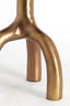 Light & Living Living Side table 40,5x53 cm MELLO shiny brown bronze+glass taupe House of Isabella UK