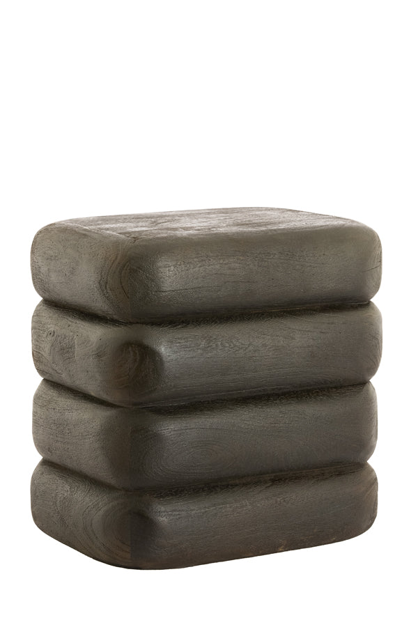 Light & Living Living Side table 40x30x40 cm FREYJA wood matt dark russet House of Isabella UK