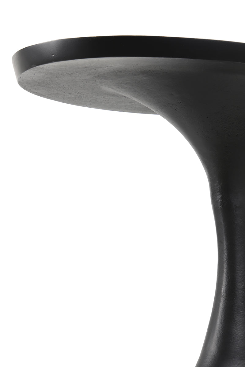 Light & Living Living Side table 40x33x55 cm MACAU matt black House of Isabella UK