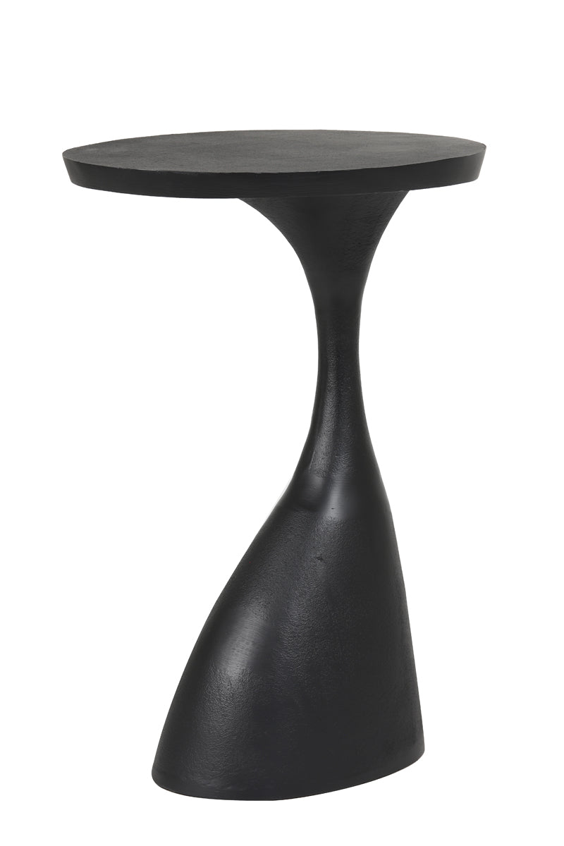 Light & Living Living Side table 40x33x55 cm MACAU matt black House of Isabella UK