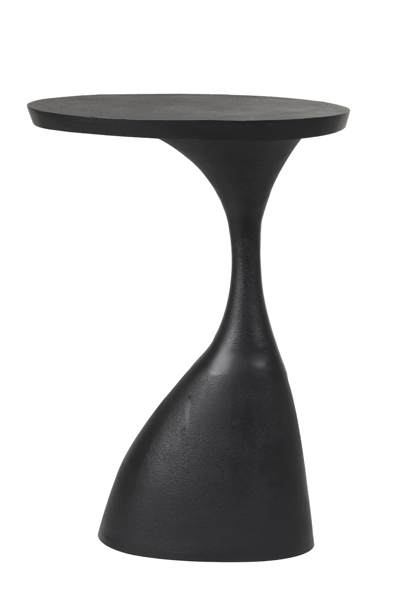 Light & Living Living Side table 40x33x55 cm MACAU matt black House of Isabella UK
