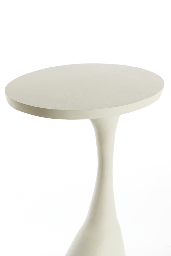 Light & Living Living Side table 40x33x55 cm MACAU matt cream House of Isabella UK