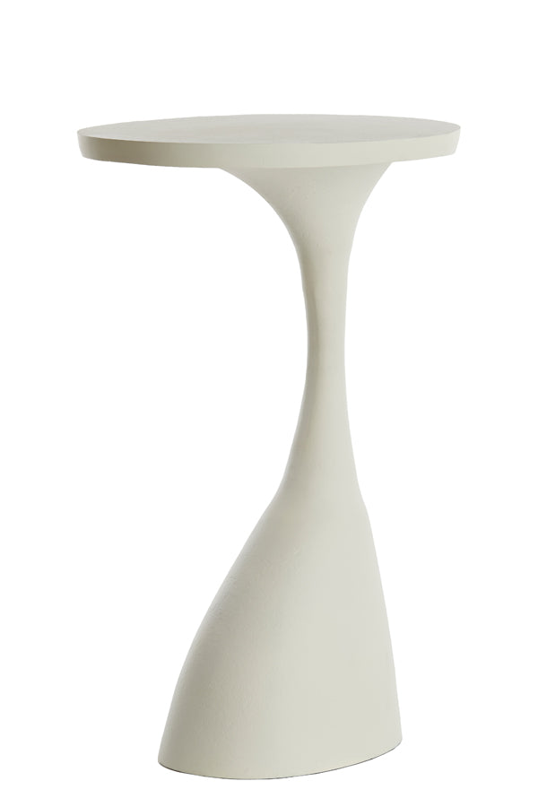 Light & Living Living Side table 40x33x55 cm MACAU matt cream House of Isabella UK