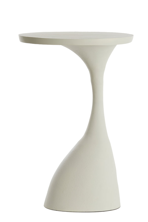 Light & Living Living Side table 40x33x55 cm MACAU matt cream House of Isabella UK